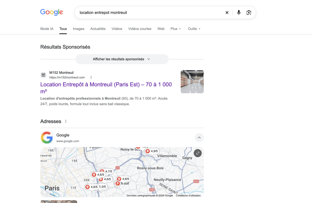 Cas client agence SEO B2B dans l'immobilier Pro